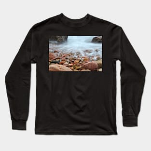 Tide on a Rocky Shore Long Sleeve T-Shirt